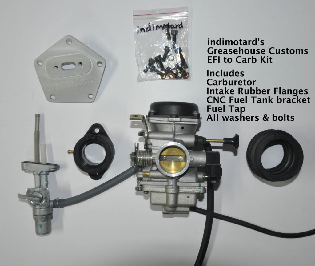 Royal enfield efi to carb conversion kit indimotard adventures