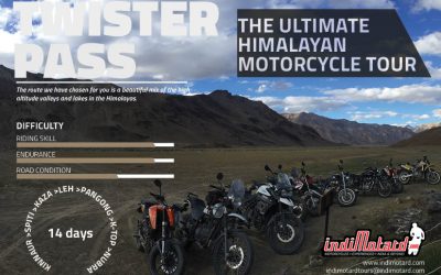 Twister Pass Motorcycle tour 2017: Himalayas in all its glory