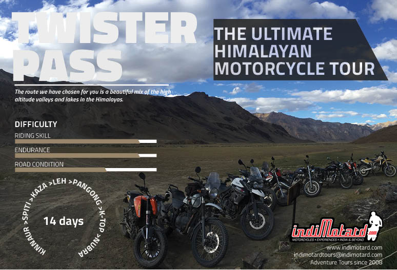 Twister Pass Motorcycle tour 2017: Himalayas in all its glory